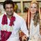 Wasim Akram with wife Shaniera Thompson